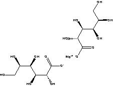 Hidrato del D-gluconato del magnesio C12H22MgO14 de CAS 3632-91-5